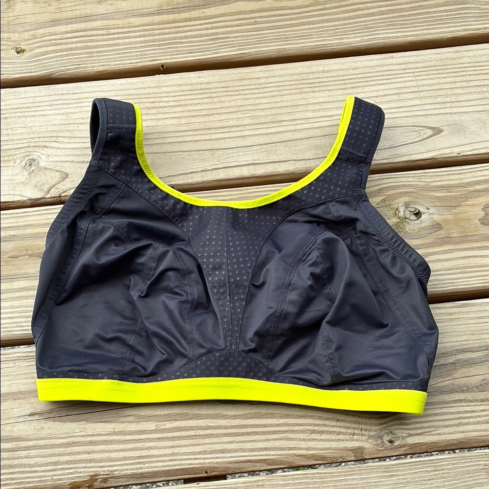 Freya Black and Yellow Bikini Racerback